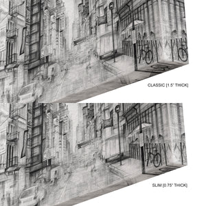 New York Street Canvas Print
