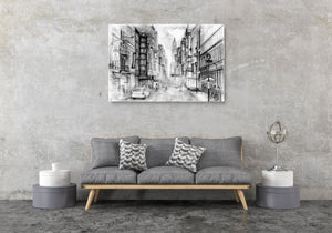 New York Street Canvas Print