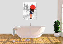 Load image into Gallery viewer, Woman in London Canvas Print