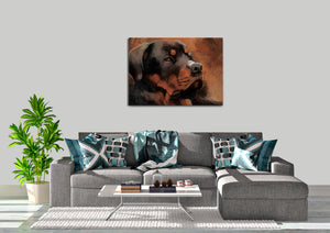 Rottweiler Canvas Print