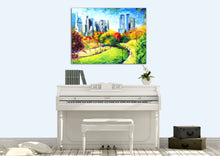 Load image into Gallery viewer, Unique New York Central Park Canvas Print