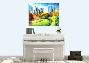 Unique New York Central Park Canvas Print