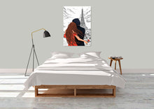 Load image into Gallery viewer, Couple in Paris Canvas Print