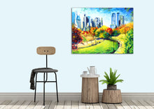 Load image into Gallery viewer, Unique New York Central Park Canvas Print