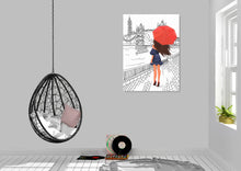 Load image into Gallery viewer, Woman in London Canvas Print