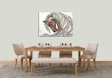 Load image into Gallery viewer, Unique Horse Canvas Print