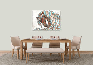 Unique Horse Canvas Print