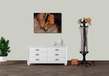 Load image into Gallery viewer, Two Horses Canvas Print