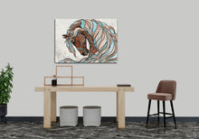 Load image into Gallery viewer, Unique Horse Canvas Print