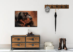 Rottweiler Canvas Print