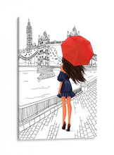 Load image into Gallery viewer, Woman in London Canvas Print