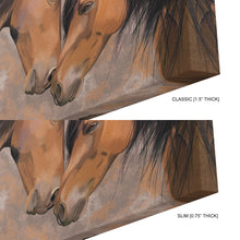 Load image into Gallery viewer, Two Horses Canvas Print