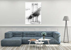 Manhattan Bridge Canvas Print
